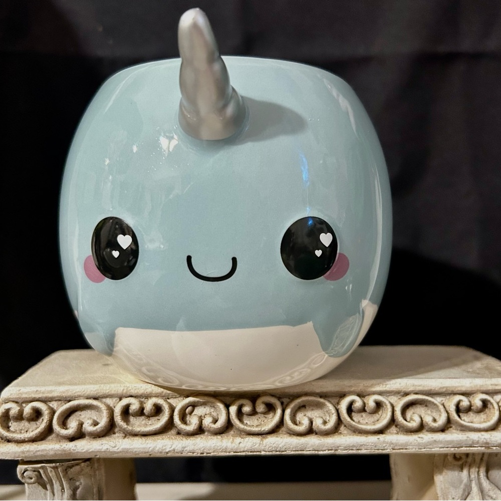 Glitter Galaxy Narwhal Mug by Se7en20.